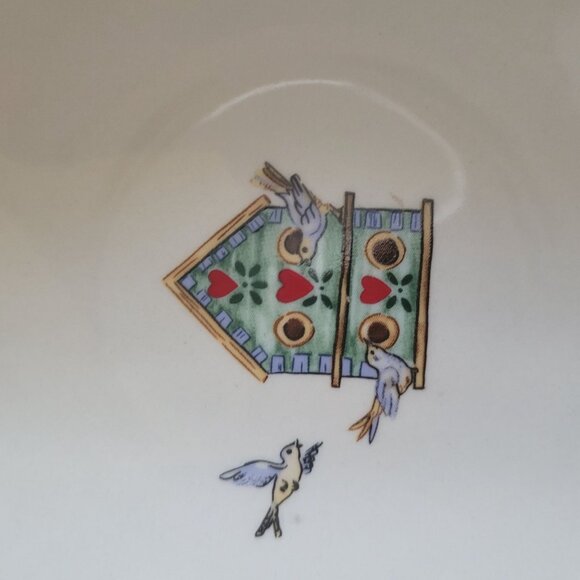 Thomson Pottery "Birdhouse" 7.5" Bowls Set Of 4 - Picture 4 of 8